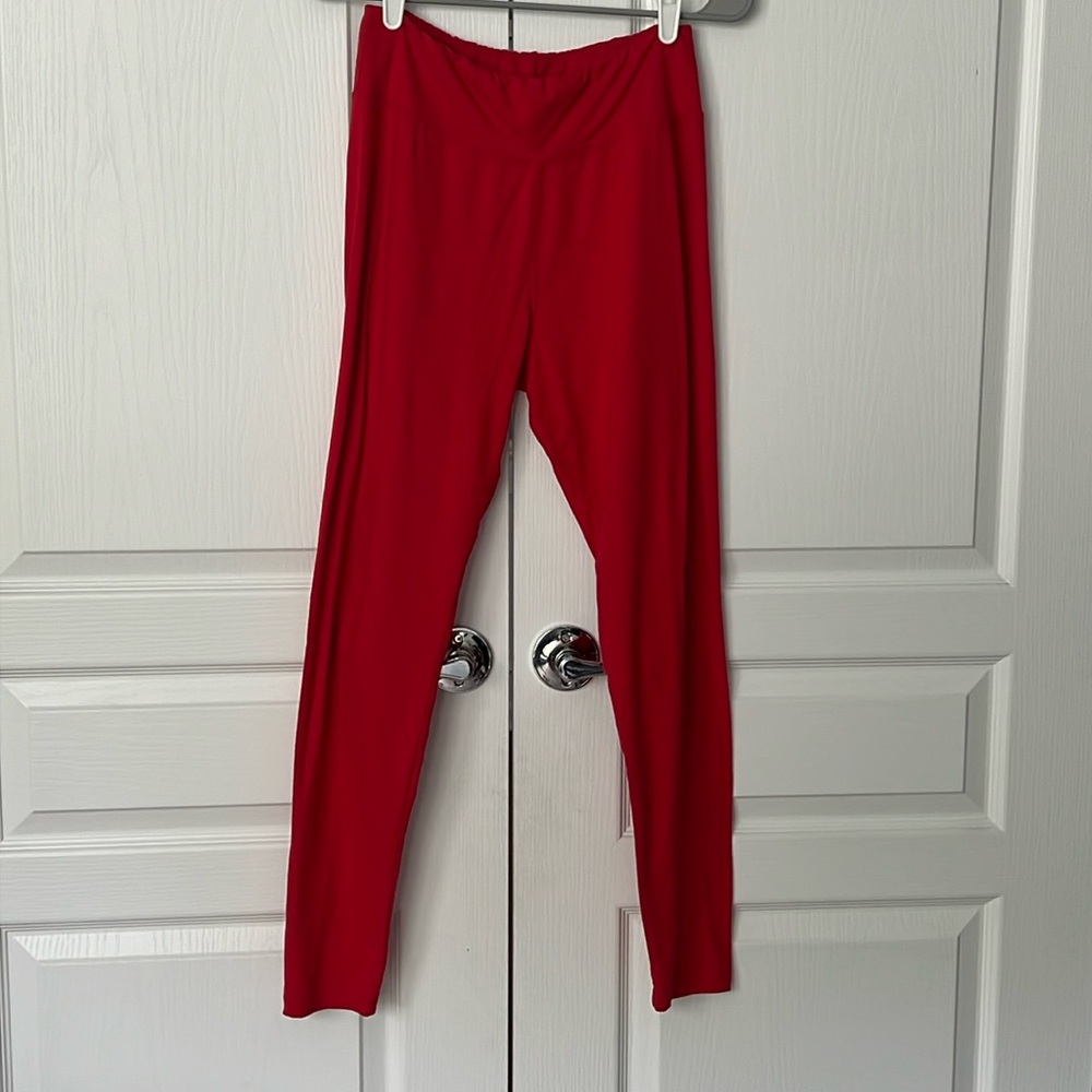 Red Leggings